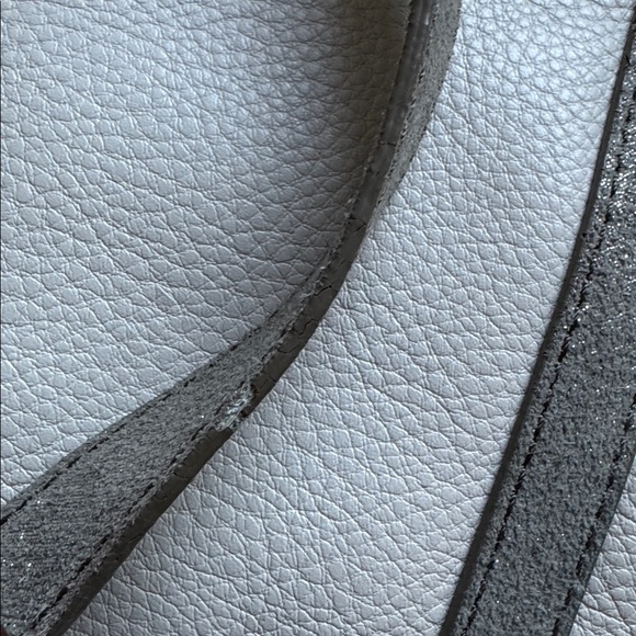 Fossil Crossbody bag with adjustable strap Womens pebbled leather sparkle strap - Picture 12 of 14